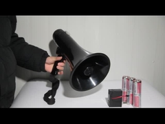 PA Megaphone , Horn ,Talk , Siren , Music , Voice range 0.5KM  , 9V Power source , ABS Housing